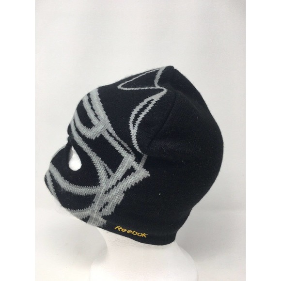 Boys 8-20 The Wild Hockey Beanie Mask Cap Hat Reebok Faceoff Collection NHL - Picture 2 of 11